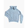 M6253 Trucker collar cable sweater in pdf format