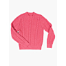 M6310 Cable sweater with saddle sleeves in pdf format