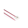 Straight needles, coloured aluminium, 3.5 mm - 30 cm