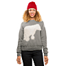 M0081 - M0085 Round-neck intarsia sweater and pompom hat