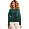 M0083 Round-neck rolled edge sweater