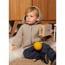 M0137 Zipped hooded jacket