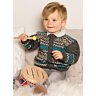 M0139 Fair isle cardigan