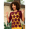 M0150 Lacy crochet top