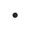 Pack of 6 Shank Buttons black