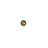 Pack of 6 rounded shank buttons bronze Ø 15 mm