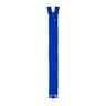 Bright blue open end zip - 25 cm